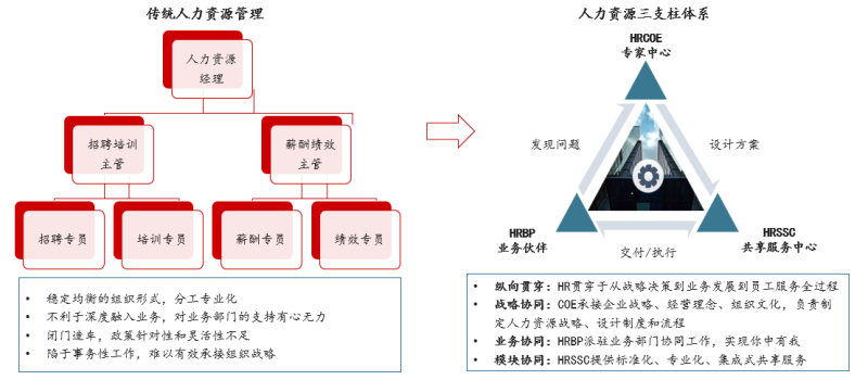 企业如何成功实施人力资源三支柱体系？